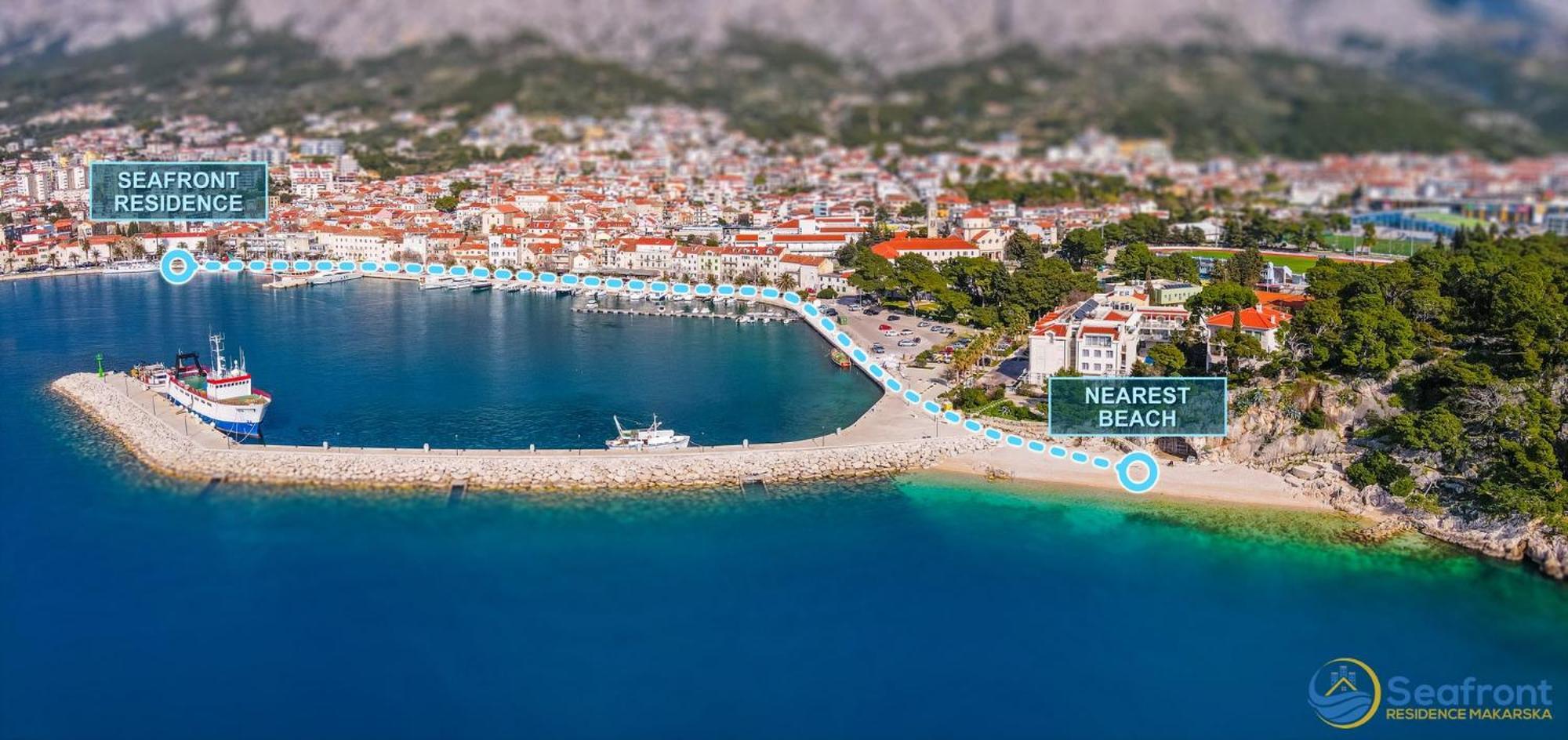 Seafront Residence Makarska Exterior foto